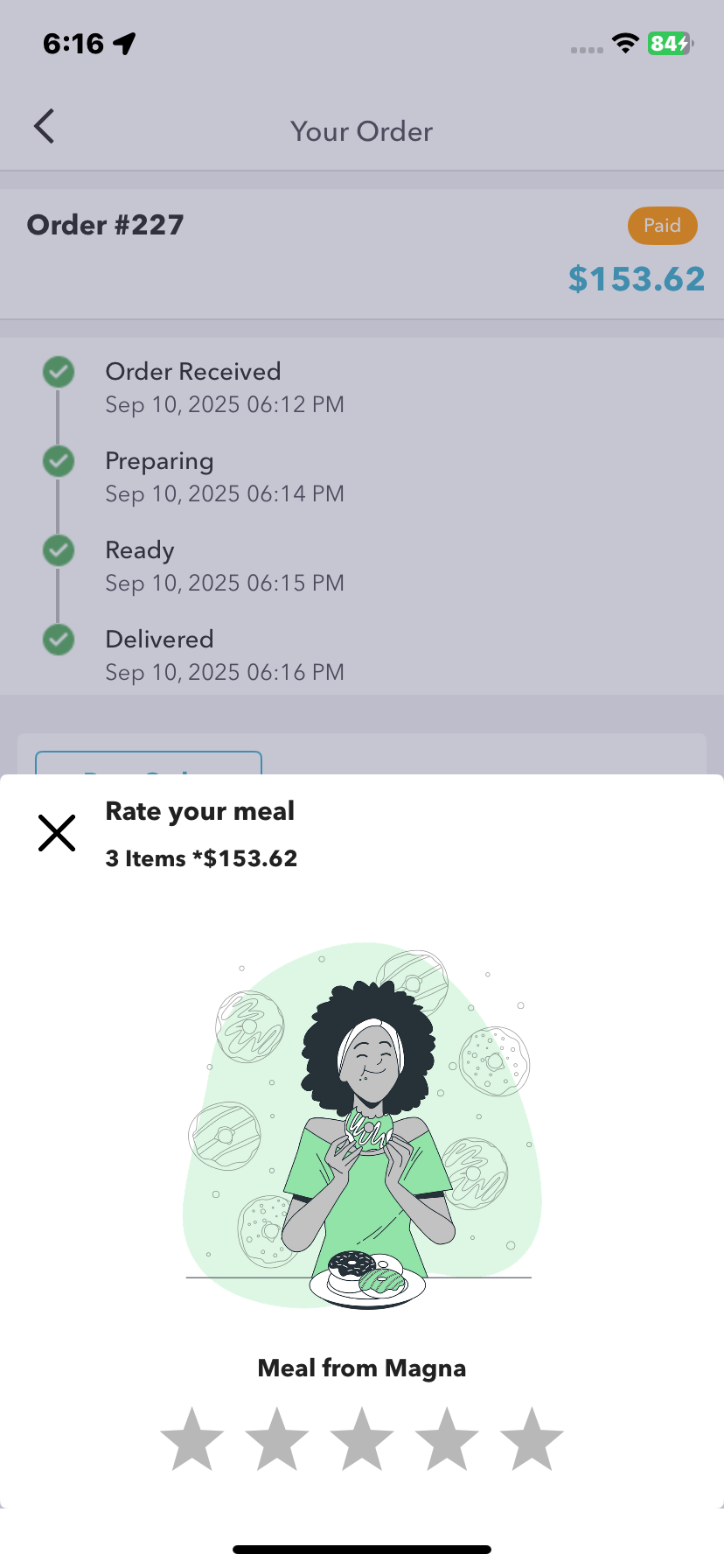 Customer app – promo and offers